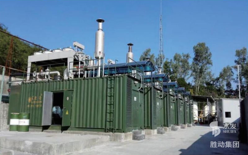 深圳紅花嶺垃圾填埋沼氣發電項目